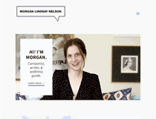 Tablet Screenshot of morganlindsaynelson.com